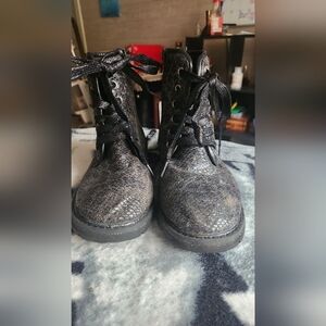 Glittery boots from walmart